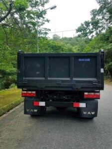 thùng xe ấn tượng của xe ben chiến thắng waw 5.9 tấn