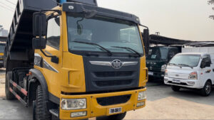 Ngoại thất của XE BEN Faw TRƯỜNG GIANG 7.7 Tấn 6 máy cầu dầu