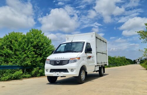 Xe tải kenbo 800kg thùng kín cánh dơi