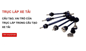 Trục láp xe tải